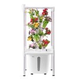 Gardening Tools: VEVOR Hydroponic Growing System with Grow Light 30 Pods Hydroponic Tower Garden