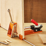 Hand Tools: VEVOR Pocket Hole Jig Kit, 34 Pcs Pocket Hole Jig System with C-clamp,  Fixture, Step Drills, Wrenches, Drill Stop Rings, Square Drive Bits, Toolbox, for DIY Carpentry Projects, Adjustable