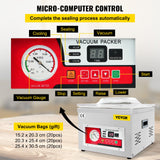 Automotive Cleaning: VEVOR Chamber Vacuum Sealer Vacuum Packaging Machine 6.5 cbm/h Pump Rate 220V