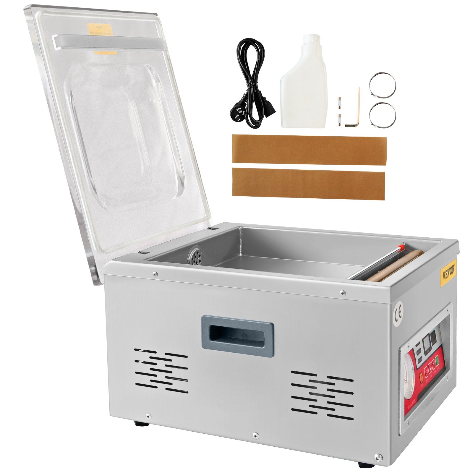 Automotive Cleaning: VEVOR Chamber Vacuum Sealer Vacuum Packaging Machine 6.5 cbm/h Pump Rate 220V