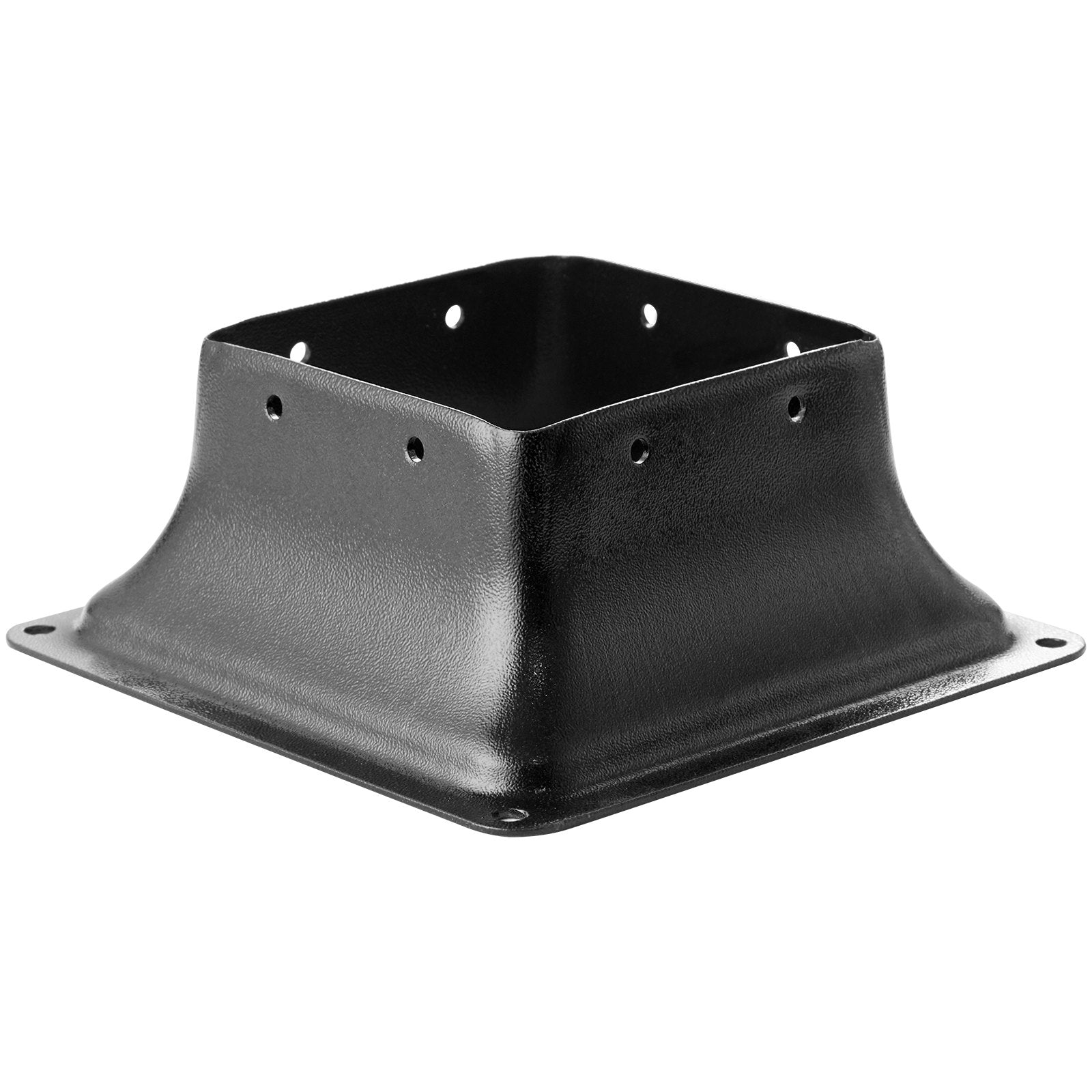 Canopies & Gazebos: VEVOR 101.6x101.6mm Post Base 10Pcs, Internal 91x91mm Heavy Duty Powder-Coated Steel Post Bracket Fit for Standard Wood Post Anchor, Decking Post Base for Deck Porch Handrail Railing Support