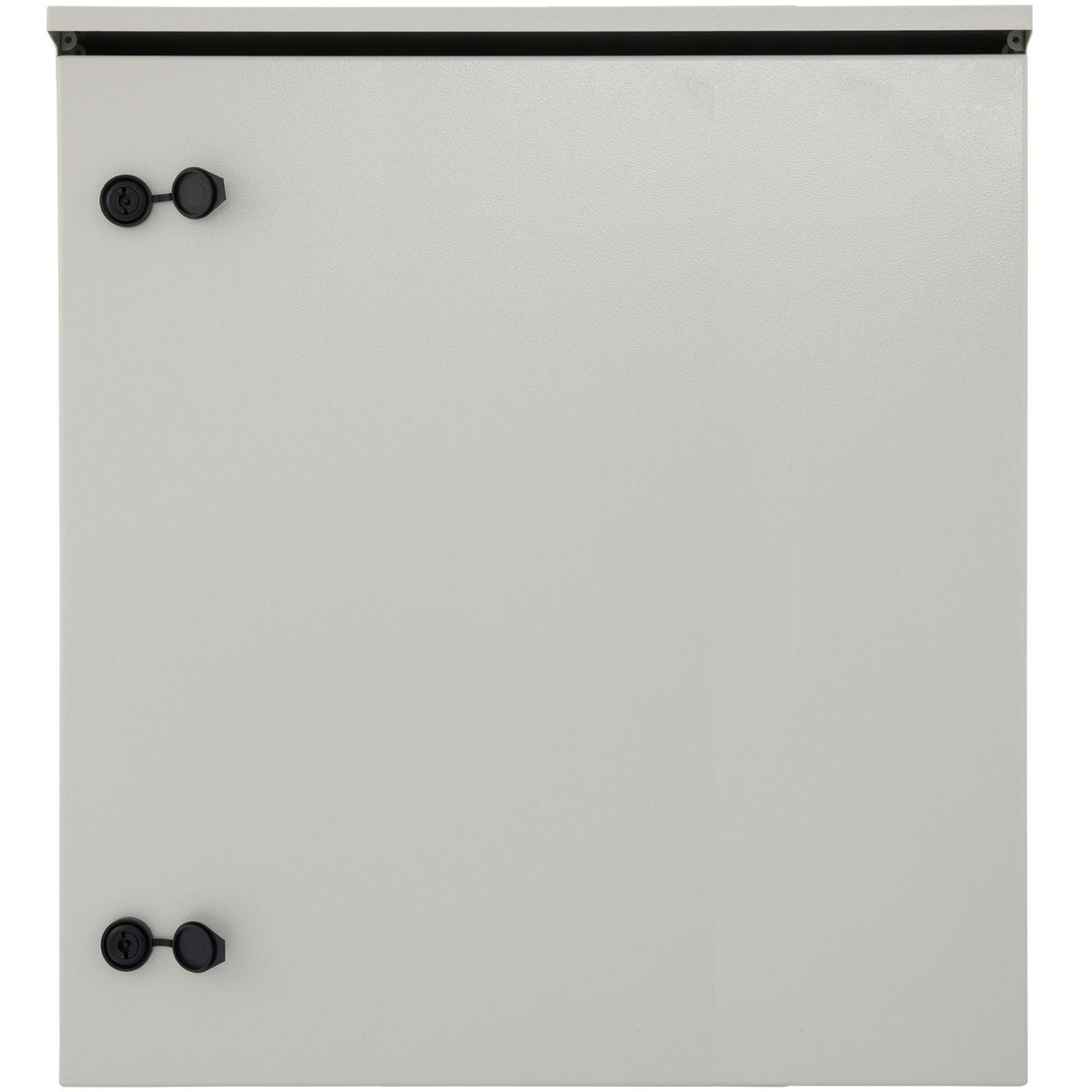 Electrical Enclosure, 24\'\' x 24\'\' x 8\'\', UL Certified NEMA 4 Outdoor Enclosure, IP65 Waterproof & Dustproof Cold-Rolled Carbon Steel Hinged Junction Box for Outdoor Indoor Use, with Rain H