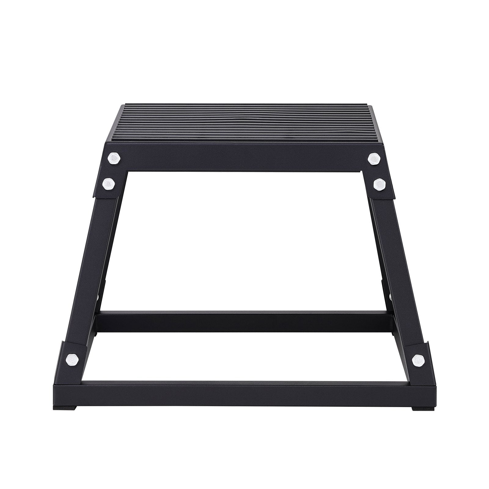 Automotive Repair & Speciality Tools: VEVOR Plyometric Jump Box, 12 Inch Plyo Box, Steel Plyometric Platform and Jumping Agility Box, Anti-Slip Fitness Exercise Step Up Box for Home Gym Training, Conditioning Strength Training, Black