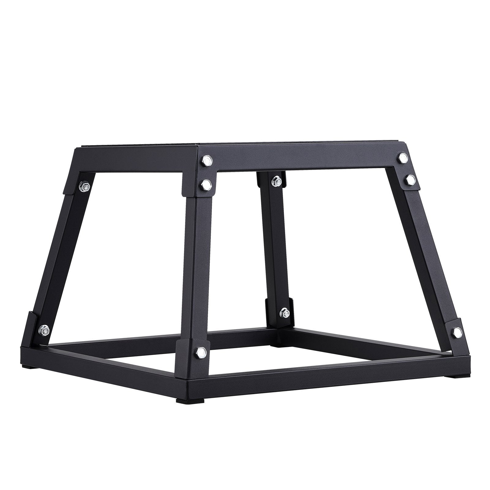 Automotive Repair & Speciality Tools: VEVOR Plyometric Jump Box, 12 Inch Plyo Box, Steel Plyometric Platform and Jumping Agility Box, Anti-Slip Fitness Exercise Step Up Box for Home Gym Training, Conditioning Strength Training, Black