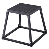 Automotive Repair & Speciality Tools: VEVOR Plyometric Jump Box, 18 Inch Plyo Box, Steel Plyometric Platform and Jumping Agility Box, Anti-Slip Fitness Exercise Step Up Box for Home Gym Training, Conditioning Strength Training, Black