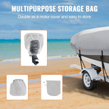 Boating Accessories: VEVOR Boat Cover 600D Waterproof 17-19 ft Boat Cover V-Hull Tri-Hull Runabout