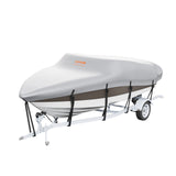 Boating Accessories: VEVOR Boat Cover 600D Waterproof 17-19 ft Boat Cover V-Hull Tri-Hull Runabout