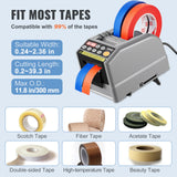Tape & Dispensers: VEVOR Automatic Tape Dispenser, Self-Adhesive Electric Tape Cutter, 25 W Packaging Machine, Tape Cutter, 6-60 mm Tape Width, Electric Tape Cutter Packaging Machine