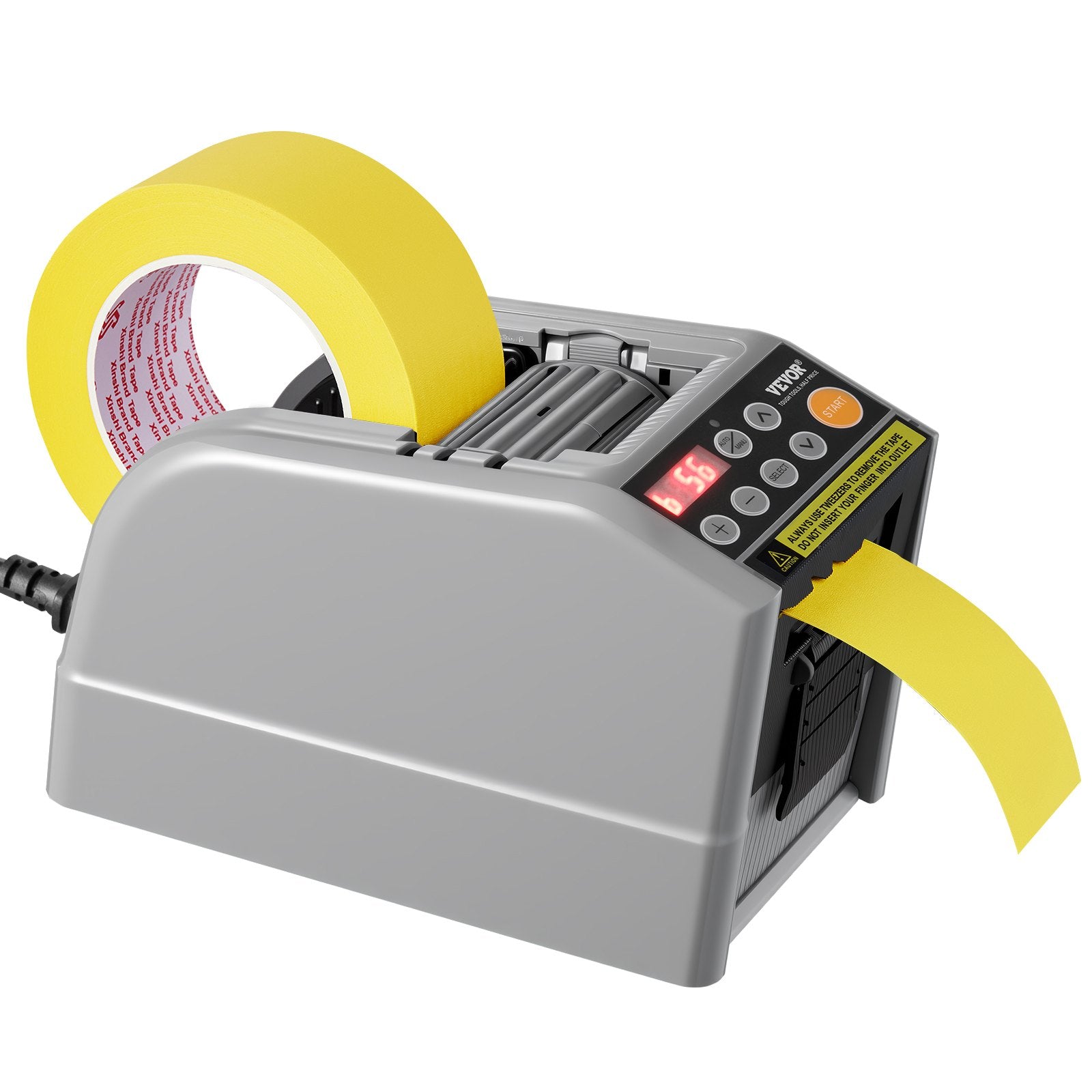 Tape & Dispensers: VEVOR Automatic Tape Dispenser, Self-Adhesive Electric Tape Cutter, 25 W Packaging Machine, Tape Cutter, 6-60 mm Tape Width, Electric Tape Cutter Packaging Machine