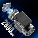 Basketball & Basketball Accessories: VEVOR 2.2KW Electric Motor 2800 rpm, AC 220~240V 13.8A, 90L, B3 Frame, Air Compressor Motor Single Phase, 24mm Keyed Shaft, CW/CCW Rotation for Agricultural Machinery and General Equipment