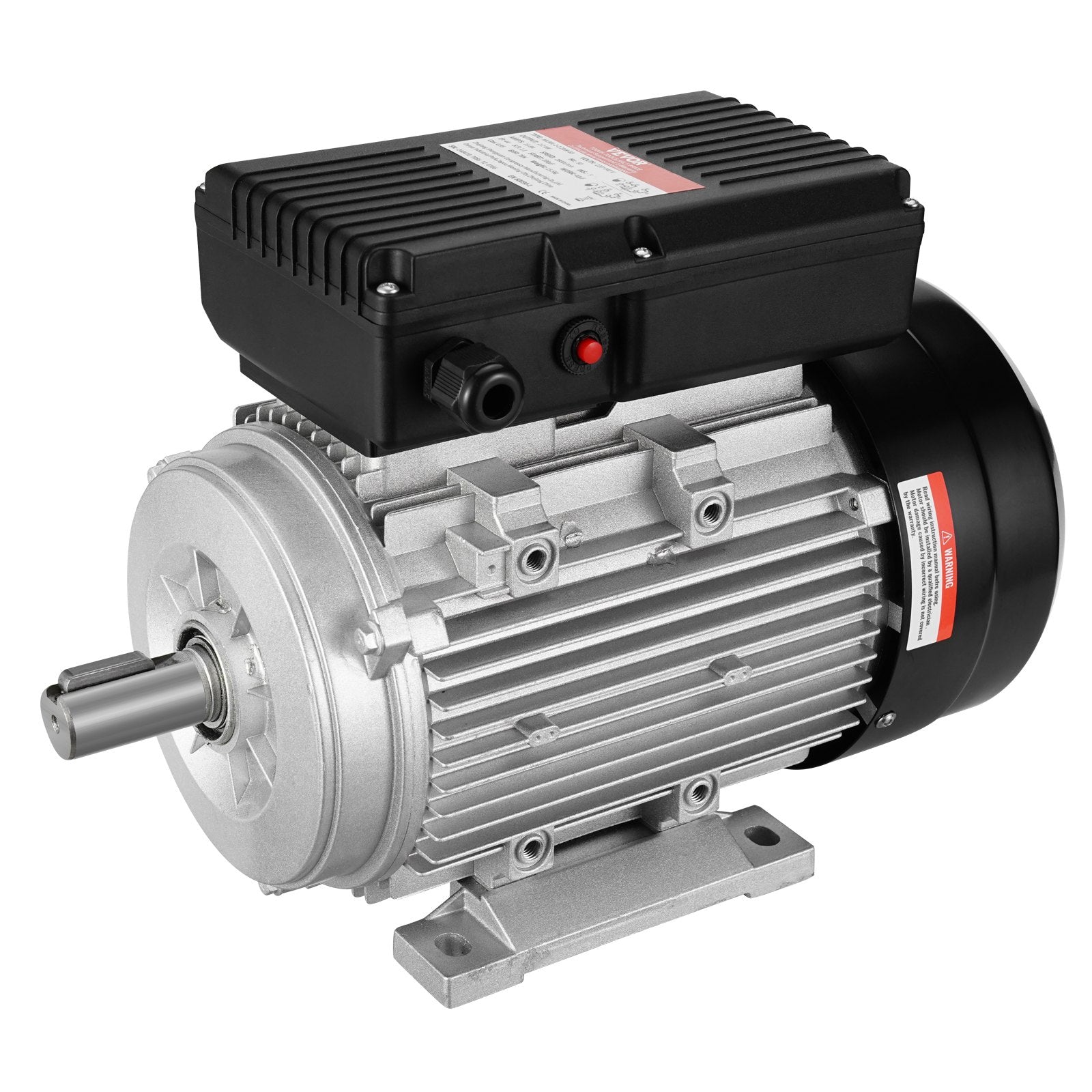 Basketball & Basketball Accessories: VEVOR 2.2KW Electric Motor 2800 rpm, AC 220~240V 13.8A, 90L, B3 Frame, Air Compressor Motor Single Phase, 24mm Keyed Shaft, CW/CCW Rotation for Agricultural Machinery and General Equipment