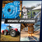Basketball & Basketball Accessories: VEVOR 2.2KW Electric Motor 2890 rpm, AC 400V 4.7A, 90L, B3 Frame, Air Compressor Motor 3-Phase, 24mm Keyed Shaft, CW/CCW Rotation for Agricultural Machinery and General Equipment