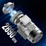 Basketball & Basketball Accessories: VEVOR 2.2KW Electric Motor 2890 rpm, AC 400V 4.7A, 90L, B3 Frame, Air Compressor Motor 3-Phase, 24mm Keyed Shaft, CW/CCW Rotation for Agricultural Machinery and General Equipment