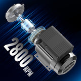 Basketball & Basketball Accessories: VEVOR 2.2KW Electric Motor 2800 rpm, AC 220~240V 13.8A, 90L, B3 Frame, Air Compressor Motor Single Phase, 24mm Keyed Shaft, CW/CCW Rotation for Agricultural Machinery and General Equipment