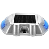 Automotive Lights: VEVOR Driveway Lights 16-Pack, Solar Driveway Lights with Switch Button, Solar Deck Lights Waterproof, Wireless Dock Lights 6 LEDs for Path Warning Garden Walkway Sidewalk Steps, LED Bright Blue