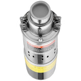 Fountain & Ponds Accessories: VEVOR Solar Water Pump, DC 277W Submersible Deep Well Pump, Max Flow 2.1 m³/H, Max Head 83 m, Max Submersion Depth 20 m, Solar Powered Water Pump for Well, Farm Ranch Irrigation, Livestock Drinking