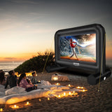 Sci-Fi DVDs & Blu-rays: VEVOR Inflatable Movie Screen, 14 FT Inflatable Projector Screen for Outside with Blower and Carrying Bag, Front/Rear Projection, Oxford Fabric Blow Up Screen for Outdoor Parties Backyard Movie Night