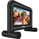 Sci-Fi DVDs & Blu-rays: VEVOR Inflatable Movie Screen, 14 FT Inflatable Projector Screen for Outside with Blower and Carrying Bag, Front/Rear Projection, Oxford Fabric Blow Up Screen for Outdoor Parties Backyard Movie Night