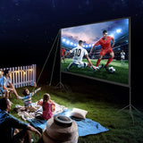 Sci-Fi DVDs & Blu-rays: VEVOR Projector Screen with Stand, 150 inch 16:9 4K 1080 HD Outdoor Movie Screen with Stand, Wrinkle-Free Projection Screen with Tripods and Carry Bag, for Home Theater Cinema Backyard Movie Night
