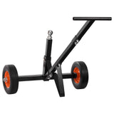 Spreaders & Wheelbarrows: VEVOR Trailer Dolly, 600lbs Tongue Weight Capacity, Carbon Steel Trailer Mover with 1-7/8 in Hitch Ball and 10 in Solid Tires, Portable Tow Dolly for Moving Car RV Boat Trailer