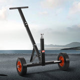 Spreaders & Wheelbarrows: VEVOR Trailer Dolly, 600lbs Tongue Weight Capacity, Carbon Steel Trailer Mover with 1-7/8 in Hitch Ball and 10 in Solid Tires, Portable Tow Dolly for Moving Car RV Boat Trailer