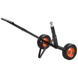 Spreaders & Wheelbarrows: VEVOR Trailer Dolly, 600lbs Tongue Weight Capacity, Carbon Steel Trailer Mover with 1-7/8 in Hitch Ball and 10 in Solid Tires, Portable Tow Dolly for Moving Car RV Boat Trailer