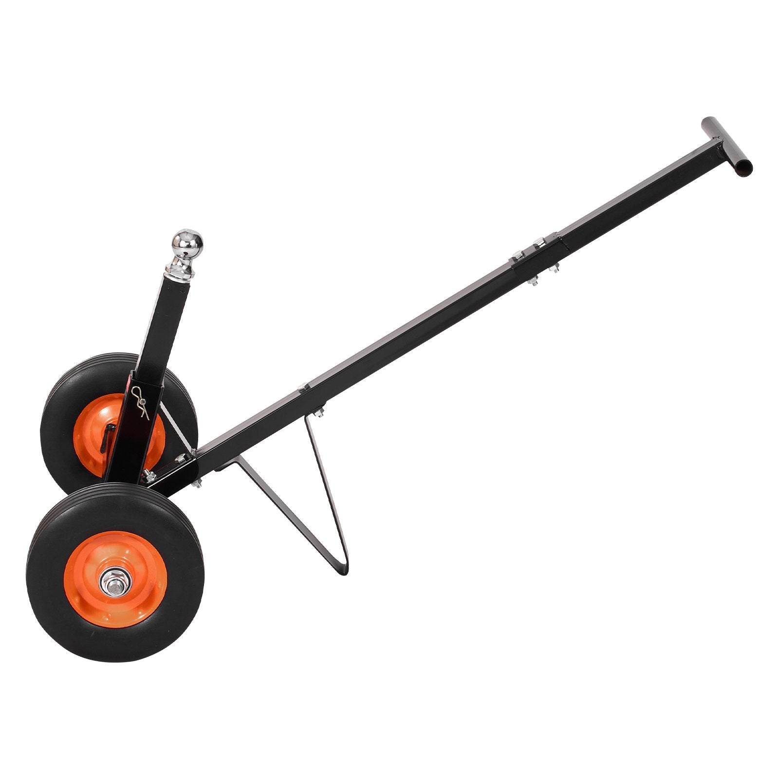 Spreaders & Wheelbarrows: VEVOR Trailer Dolly, 600lbs Tongue Weight Capacity, Carbon Steel Trailer Mover with 1-7/8 in Hitch Ball and 10 in Solid Tires, Portable Tow Dolly for Moving Car RV Boat Trailer
