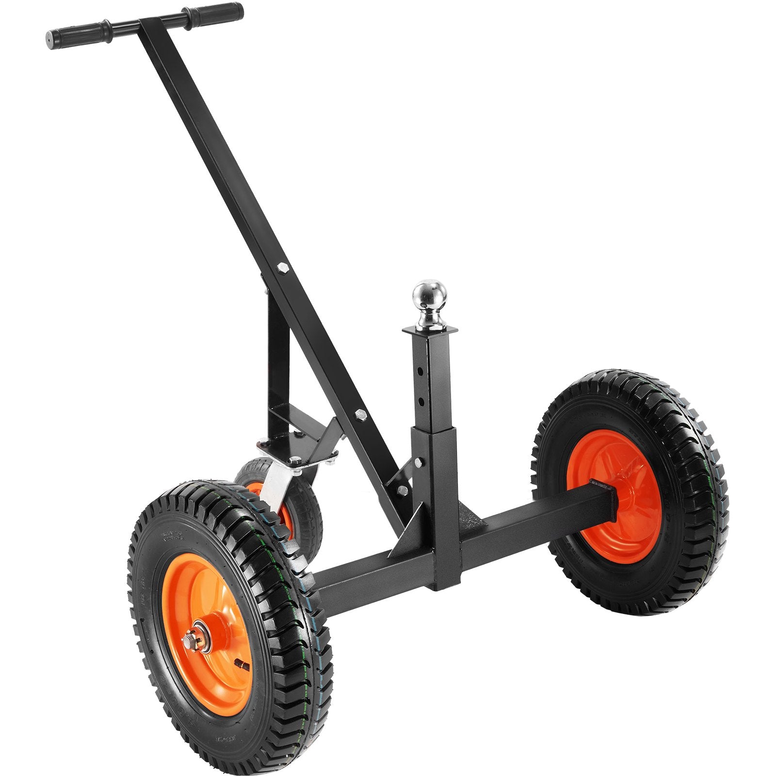 Mobility & Accessibility: VEVOR Adjustable Trailer Dolly, 1000lbs Tongue Weight Capacity, Carbon Steel Trailer Mover with 19''-26'' Adjustable Height & 2'' Ball, 16'' Pneumatic Tires & Universal Wheel, for Moving RV Trailer