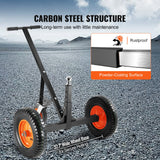 Mobility & Accessibility: VEVOR Adjustable Trailer Dolly, 1000lbs Tongue Weight Capacity, Carbon Steel Trailer Mover with 19''-26'' Adjustable Height & 2'' Ball, 16'' Pneumatic Tires & Universal Wheel, for Moving RV Trailer