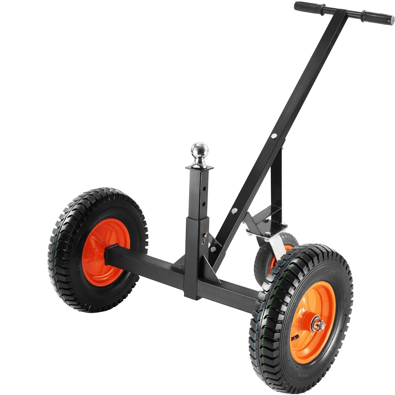 Mobility & Accessibility: VEVOR Adjustable Trailer Dolly, 1000lbs Tongue Weight Capacity, Carbon Steel Trailer Mover with 19''-26'' Adjustable Height & 2'' Ball, 16'' Pneumatic Tires & Universal Wheel, for Moving RV Trailer