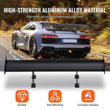 Automotive Parts: VEVOR Universal Rear Spoiler GT Style Adjustable Trunk Wing Car Racing 43.3''