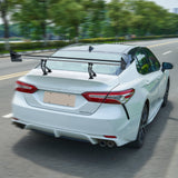 Toilets: VEVOR GT Wing Car Spoiler, 53.1 inch Universal Spoiler with Double Deck, Adjustable Lightweight Aluminum, Car Rear Spoiler Wing, Racing Spoiler BGW/JDM Drift Black