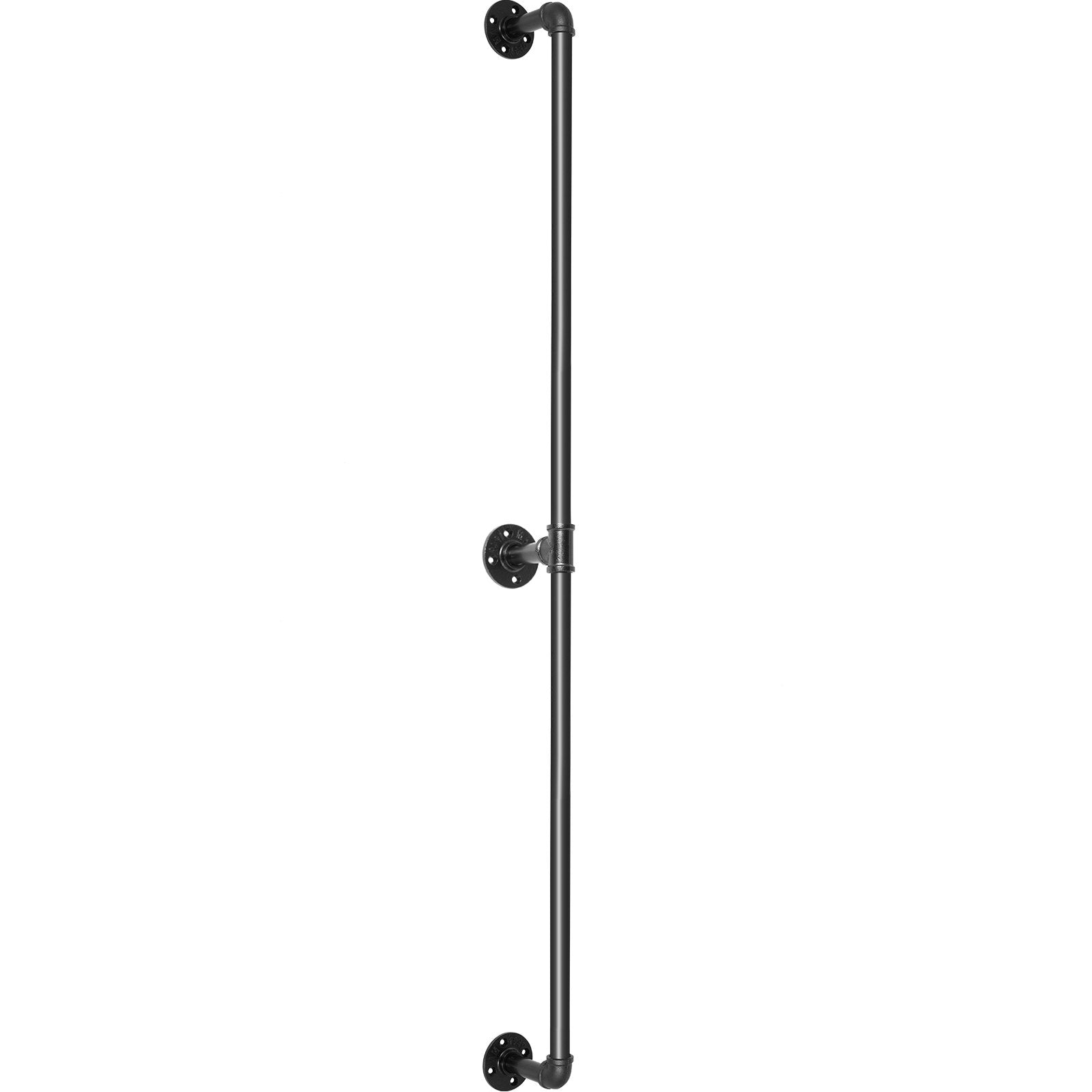 Dog Steps & Ramps: VEVOR Pipe Stair Handrail Staircase Handrail 4 FT Carbon Steel for Wall Mount