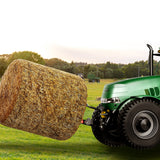 Automotive Parts: VEVOR 49" Hay Spear, Bale Spears 726kg Loading Capacity, Three-Point Hitch Tractor Attachment with 2pcs 17.5" Stabilizer Spears, Quick Attach Spike Forks