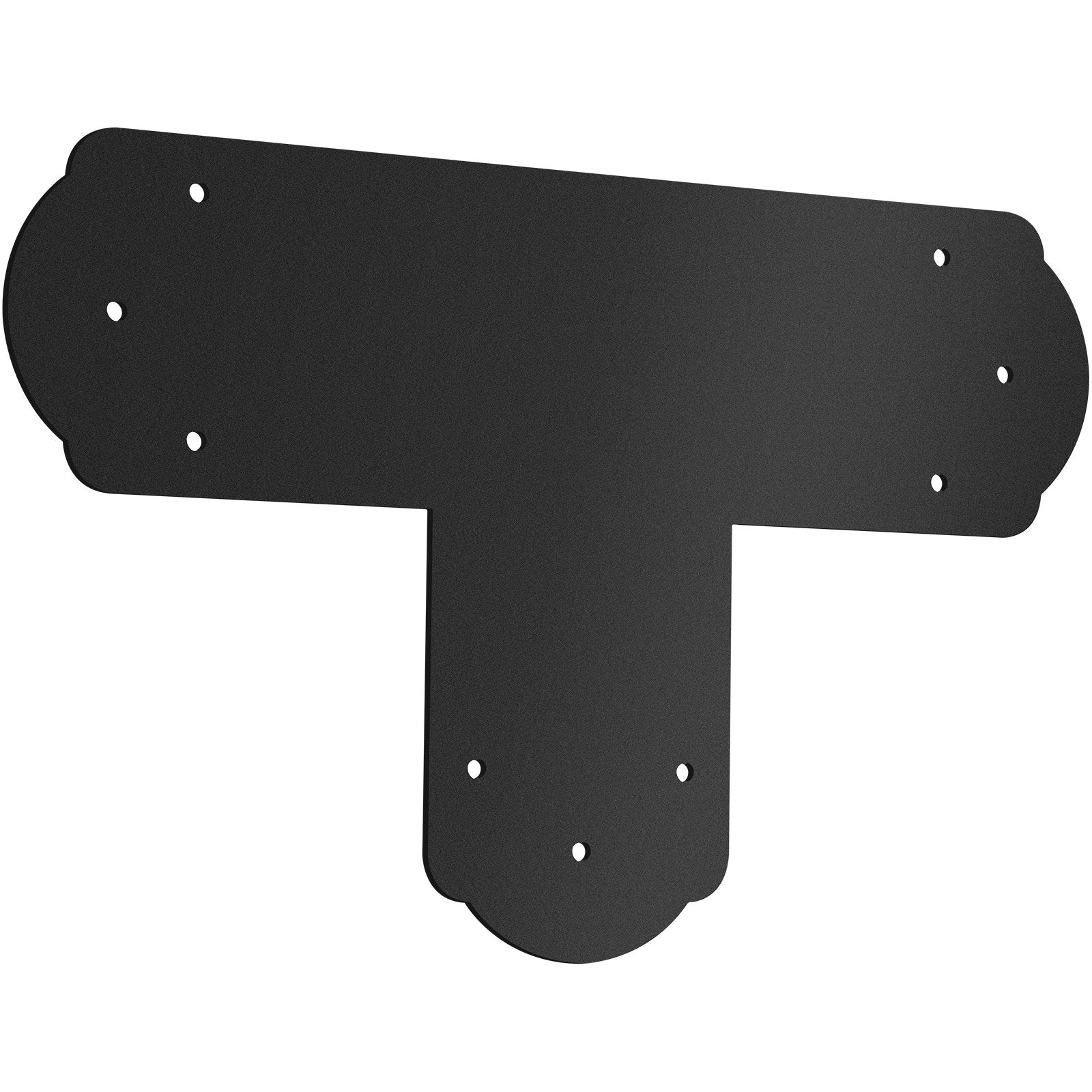 Beds & Bed Frames: VEVOR Black T Mending Plate T-shape 8 PCs 6" Flat Connector Post to Beam Bracket