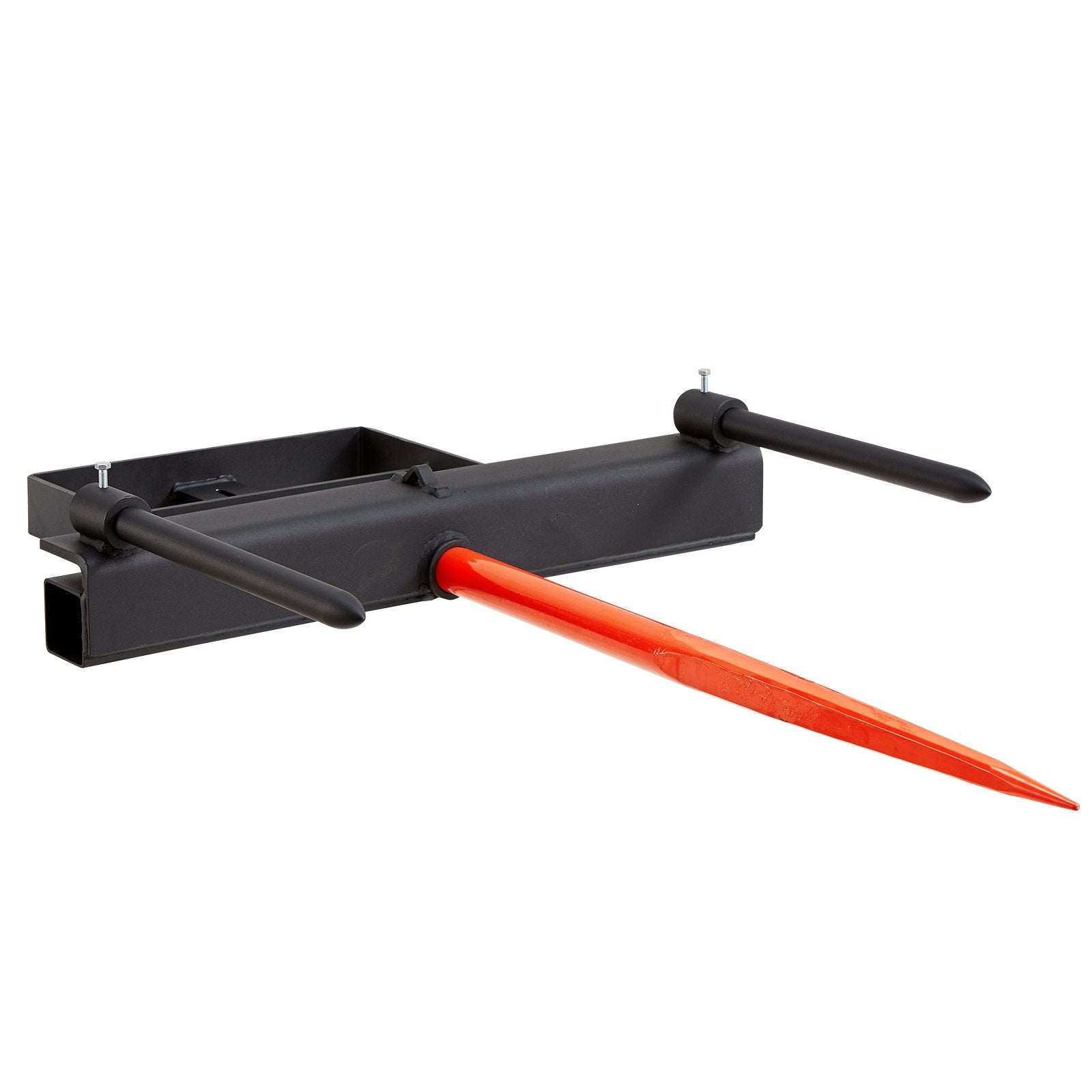 Spreaders & Wheelbarrows: VEVOR 39" Hay Spear, Bale Spears 726kg Loading Capacity, Skid Steer Loader Tractor Bucket Attachment with 2pcs 17.5" Stabilizer Spears and 60" Chain, Quick Attach Spike Forks
