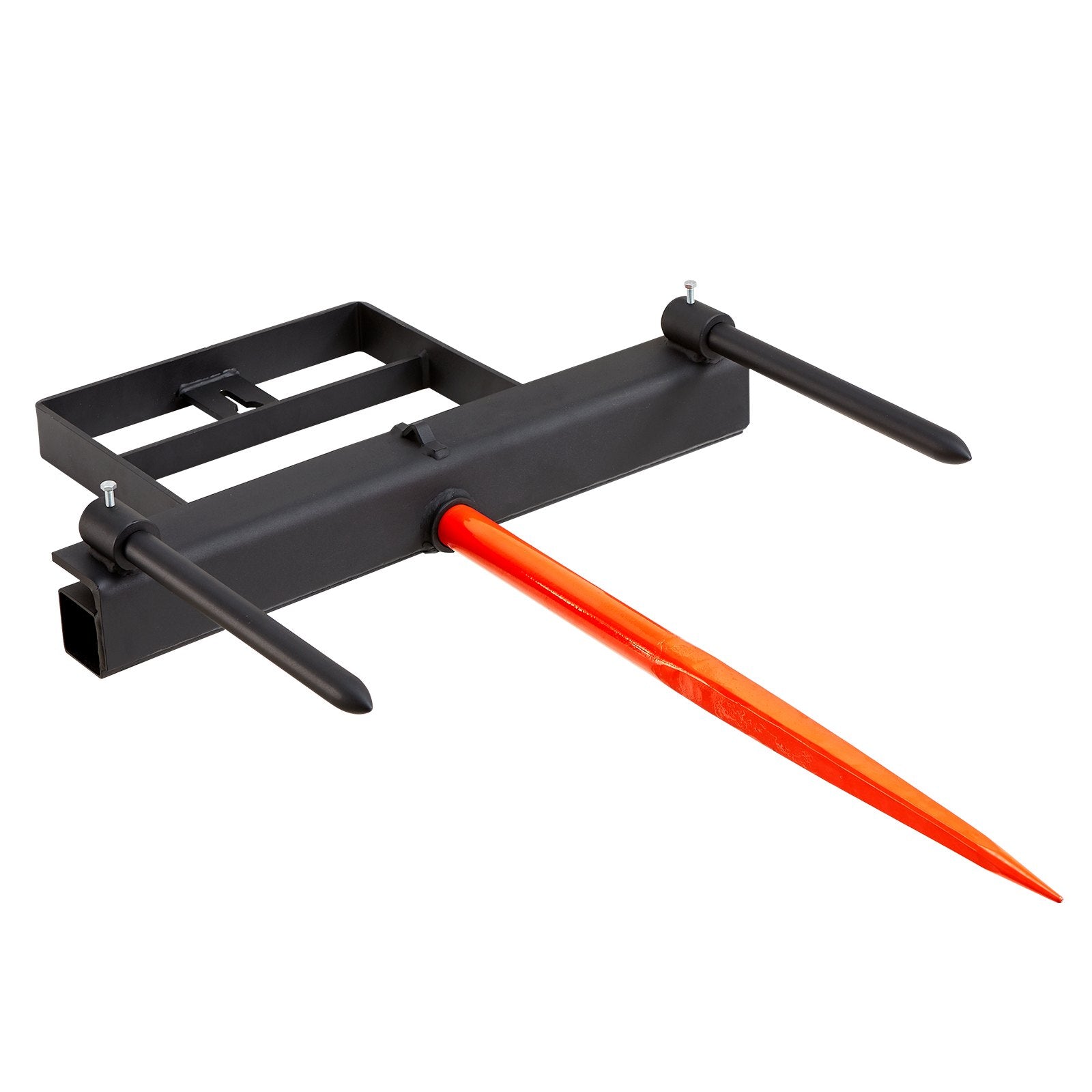 Spreaders & Wheelbarrows: VEVOR 39" Hay Spear, Bale Spears 726kg Loading Capacity, Skid Steer Loader Tractor Bucket Attachment with 2pcs 17.5" Stabilizer Spears and 60" Chain, Quick Attach Spike Forks