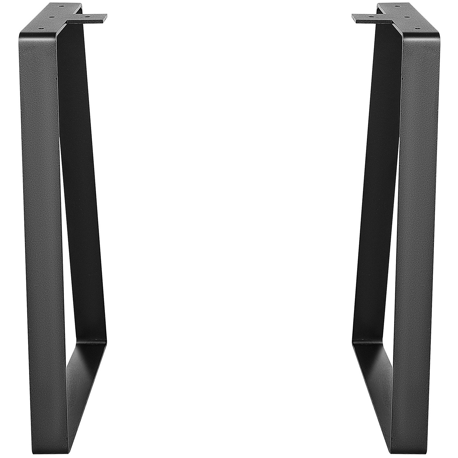Table Tops & Bases: VEVOR 406.4MM Trapezoid Steel Table Legs, Replacement Furniture Legs Set of 2 for DIY Coffee Tables, Modern Desks, Bench, Night Stands, Sofa, Max Load 181.4KG Heavy Duty, Quick Instalation Legs Black