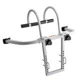 Dog Steps & Ramps: VEVOR Ladder Stabilizer, 2 in 1 Extension Wall Ladder Standoff Hook, Roof Ridge Ladder Accessories Both Horizontally and Vertically, Heavy-duty Steel Rubber Grip T-Bar, Quick Access to Steep Roofs