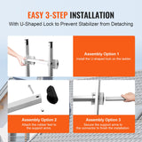 Supports & Braces: VEVOR Ladder Stabilizer Extension Ladder Standoff Heavy Duty Wing Span