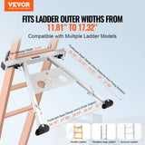 Spas & Accessories: VEVOR Ladder Stabilizer, Adjustable Feet Extension Ladder Standoff, Heavy Duty Wall Ladder Accessories for Roof Gutter, Easy to Use & Wide Adaptability & Anti-slip Rubber Feet, 330 lbs Weight Rating
