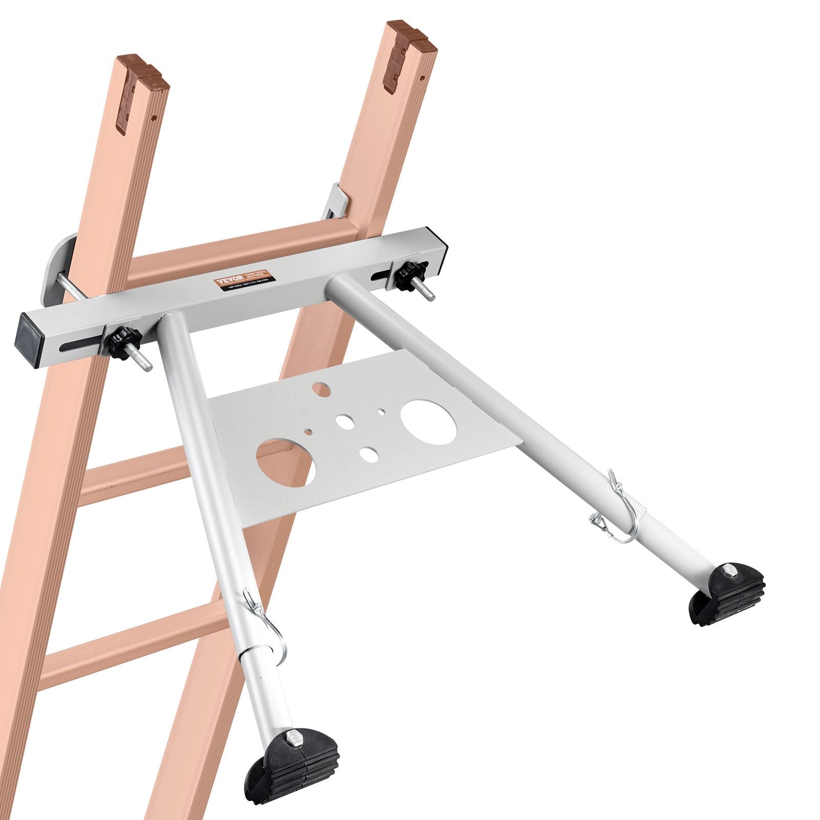 Spas & Accessories: VEVOR Ladder Stabilizer, Adjustable Feet Extension Ladder Standoff, Heavy Duty Wall Ladder Accessories for Roof Gutter, Easy to Use & Wide Adaptability & Anti-slip Rubber Feet, 330 lbs Weight Rating