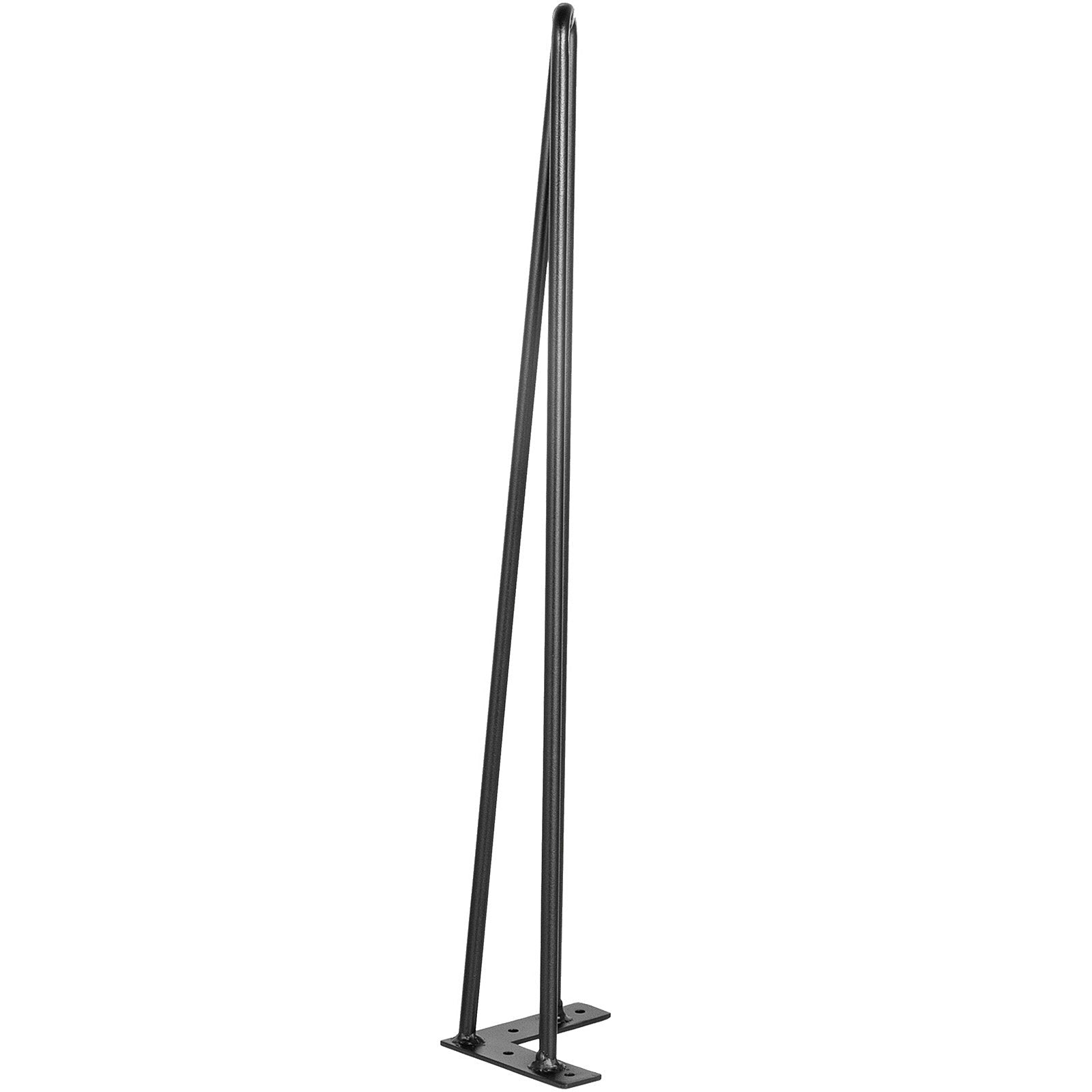 Table Tops & Bases: VEVOR Hairpin Table Legs 24 inch Black Set of 4 Desk Legs Each 220lbs Capacity Hairpin Desk Legs 3 Rods for Bench Desk Dining End Table Chairs Carbon Steel DIY Table Legs Heavy Duty Furniture Legs