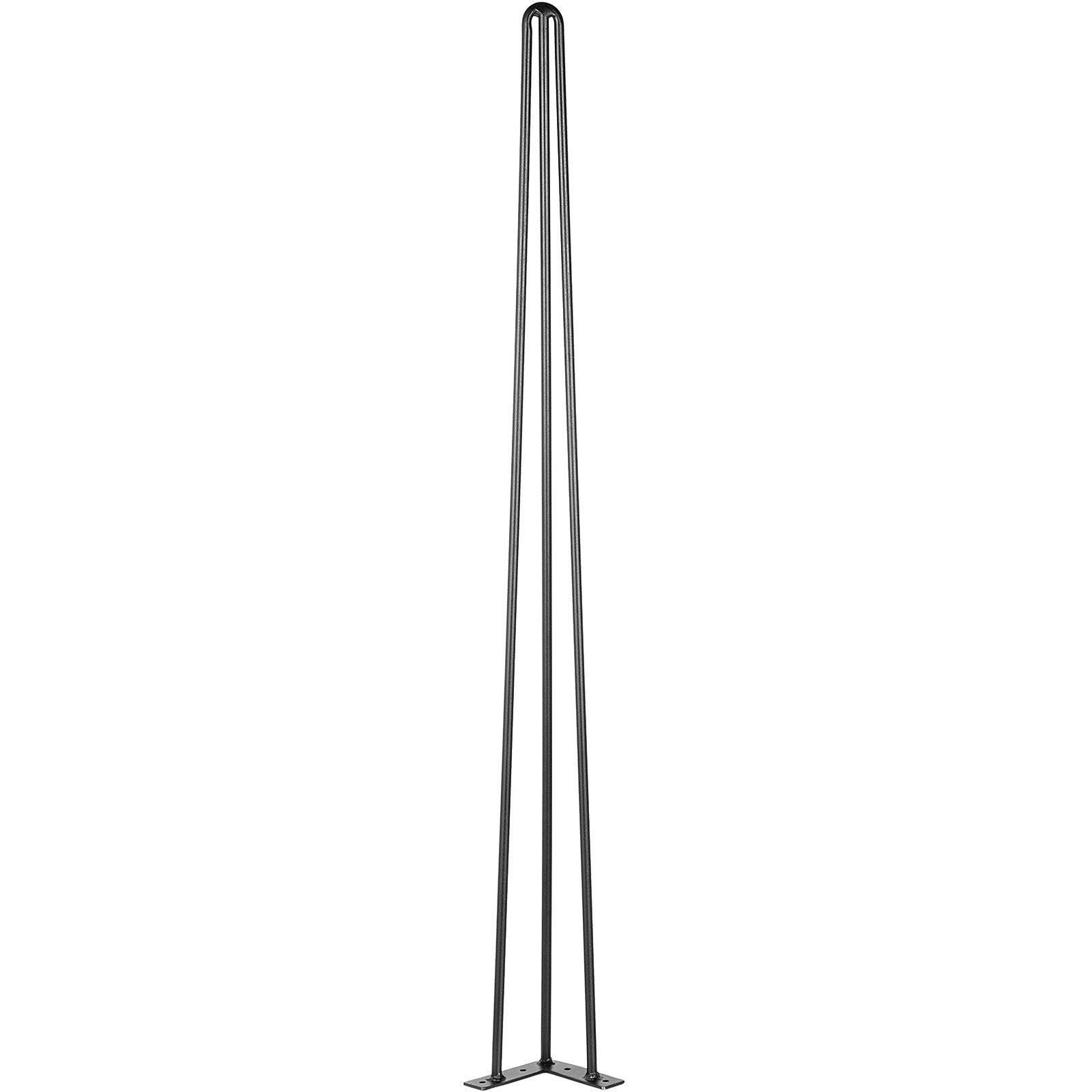 Table Tops & Bases: VEVOR Hairpin Table Legs 34 inch Black Set of 4 Desk Legs Each 220lbs Capacity Hairpin Desk Legs 3 Rods for Bench Desk Dining End Table Chairs Carbon Steel DIY Table Legs Heavy Duty Furniture Legs