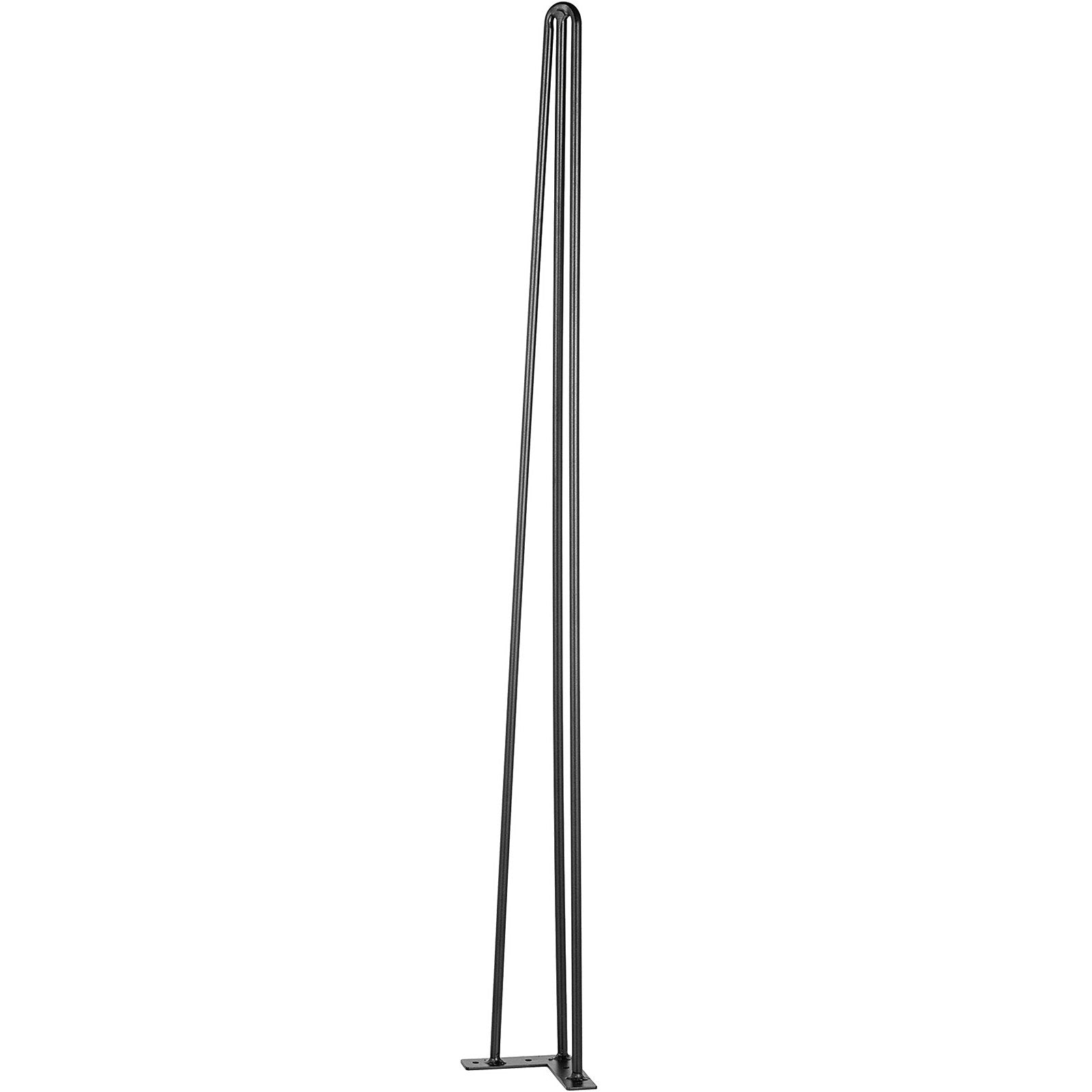 Table Tops & Bases: VEVOR Hairpin Table Legs 34 inch Black Set of 4 Desk Legs Each 220lbs Capacity Hairpin Desk Legs 3 Rods for Bench Desk Dining End Table Chairs Carbon Steel DIY Table Legs Heavy Duty Furniture Legs