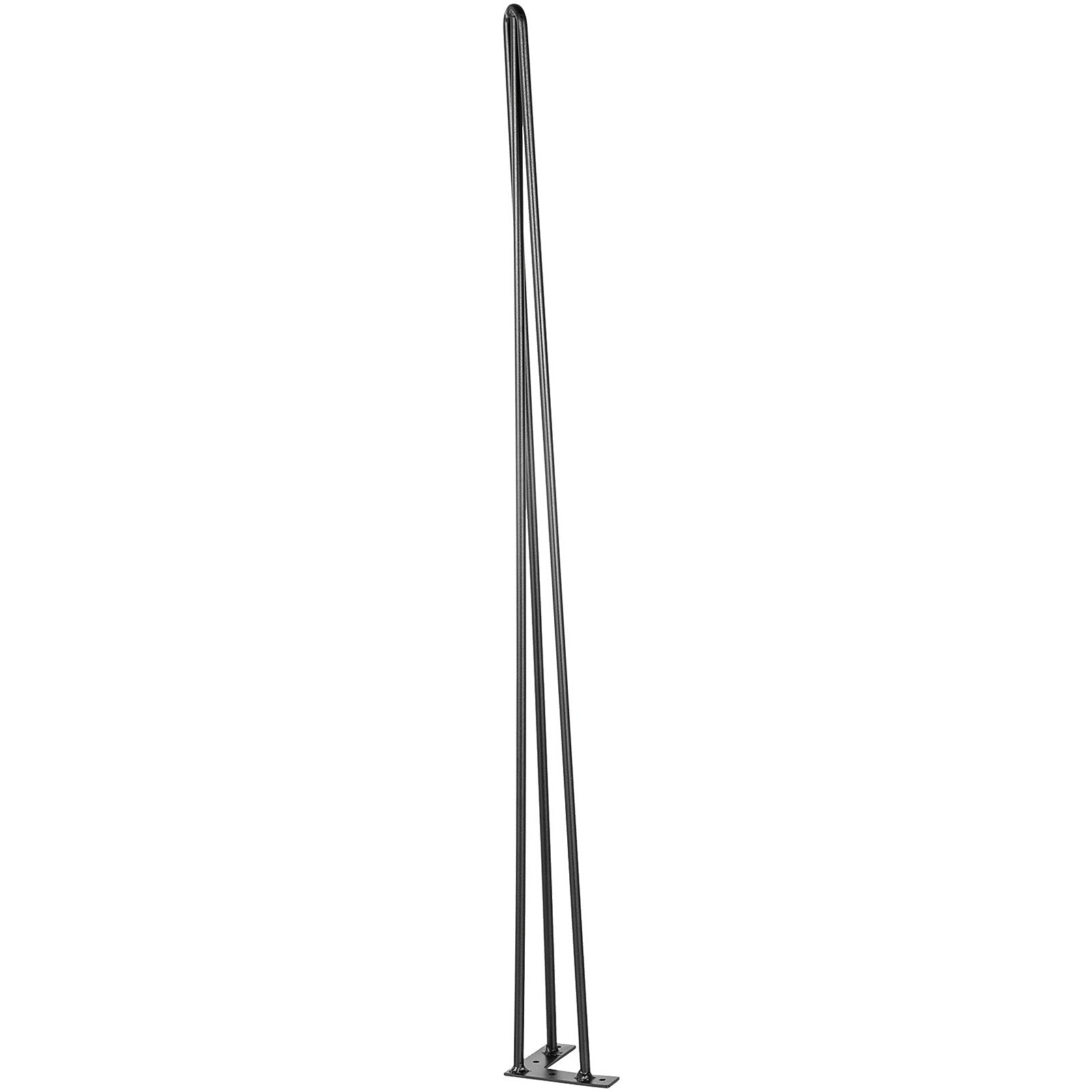 Table Tops & Bases: VEVOR Hairpin Table Legs 34 inch Black Set of 4 Desk Legs Each 220lbs Capacity Hairpin Desk Legs 3 Rods for Bench Desk Dining End Table Chairs Carbon Steel DIY Table Legs Heavy Duty Furniture Legs
