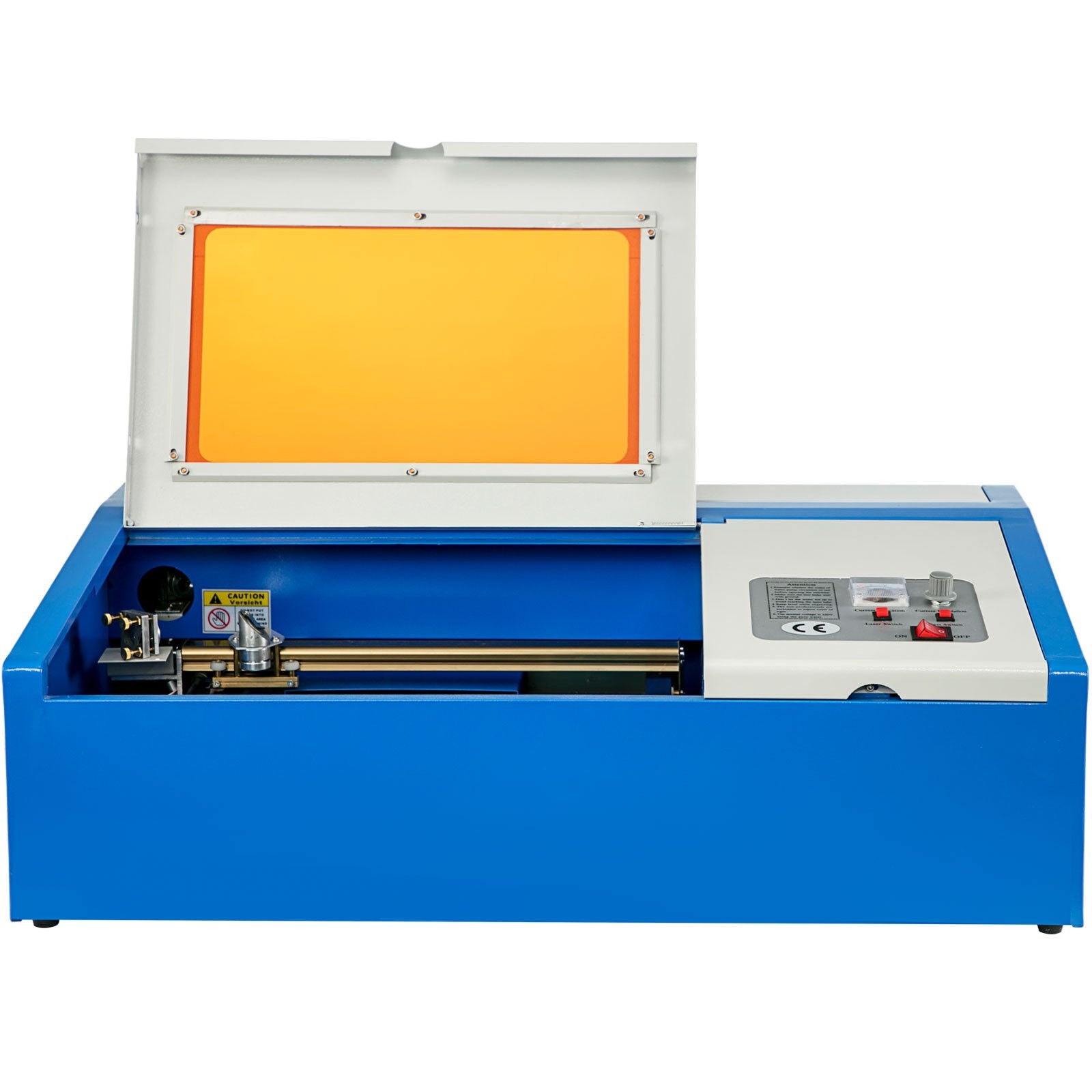 40W Co2 Laser 12"" x 8"" USB Port Laser Engraving Machine Air Exhaust Fan Laser Cutter High Precise Stepping Motor (40W CO2 Laser)