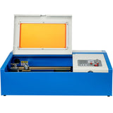 Irons & Ironing Systems: VEVOR 40W Co2 Laser 12"" x 8"" USB Port Laser Engraving Machine Air Exhaust Fan Laser Cutter High Precise Stepping Motor (40W CO2 Laser)