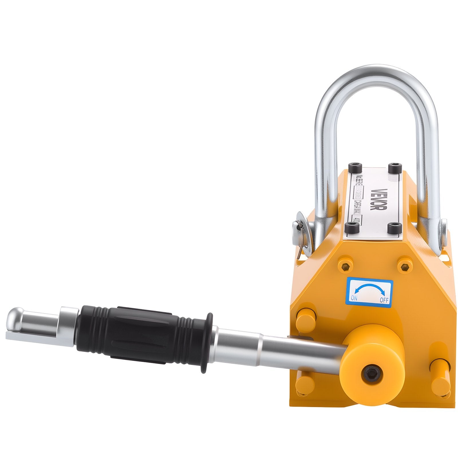 Tattoo Suppliers: VEVOR Permanent Magnetic Lifter, 400 kg Pulling Capacity, Heavy Duty N42 Neodymium Lifting Magnet with Release Handle and Steel Hook, Used in Shop Crane and Hoist, for Lifting Plate Steel, Board