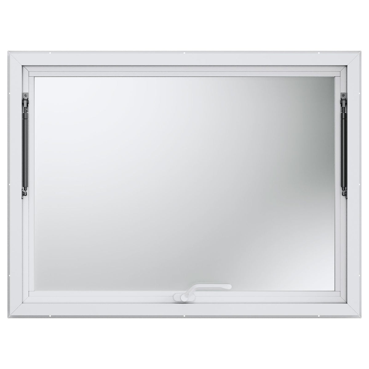 Concession Window for Food Truck, 48"x36" Aluminum Alloy Food Truck Service Window, Up to 85 Degrees Stand Serving Window with Awning Door & Drag Hook,  for Food Trucks Concession Trailers